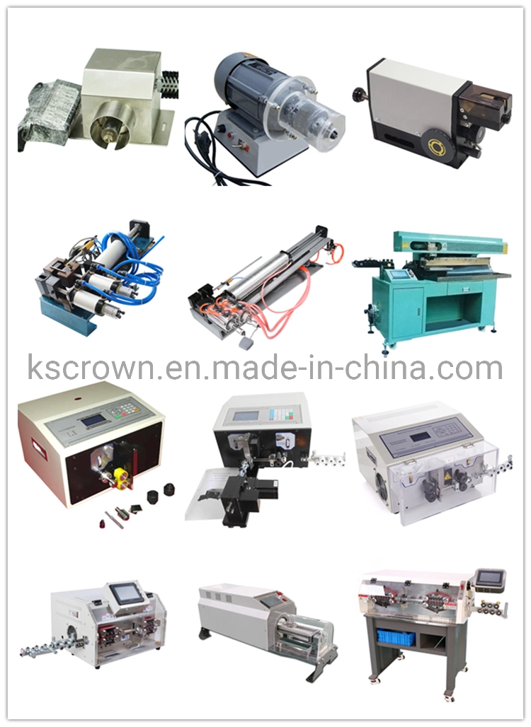 Wl-18s High Voltage Wire Processing Equipment out Jacket Cable Stripping Aluminum Foil Cutting Shielding Layer Inner Insulation Stripping Machine