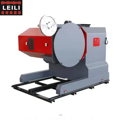 Leili 永久磁石モーター付きワイヤーソーマシン 55 kW 石材切断機